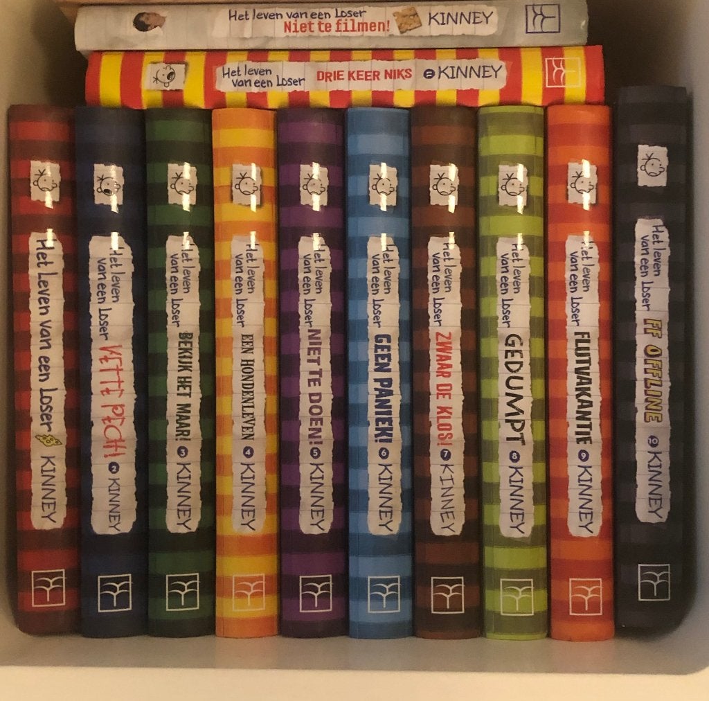 Leven van een loser boeken, Gelezen, Jeff Kinney, Verzenden, Fictie