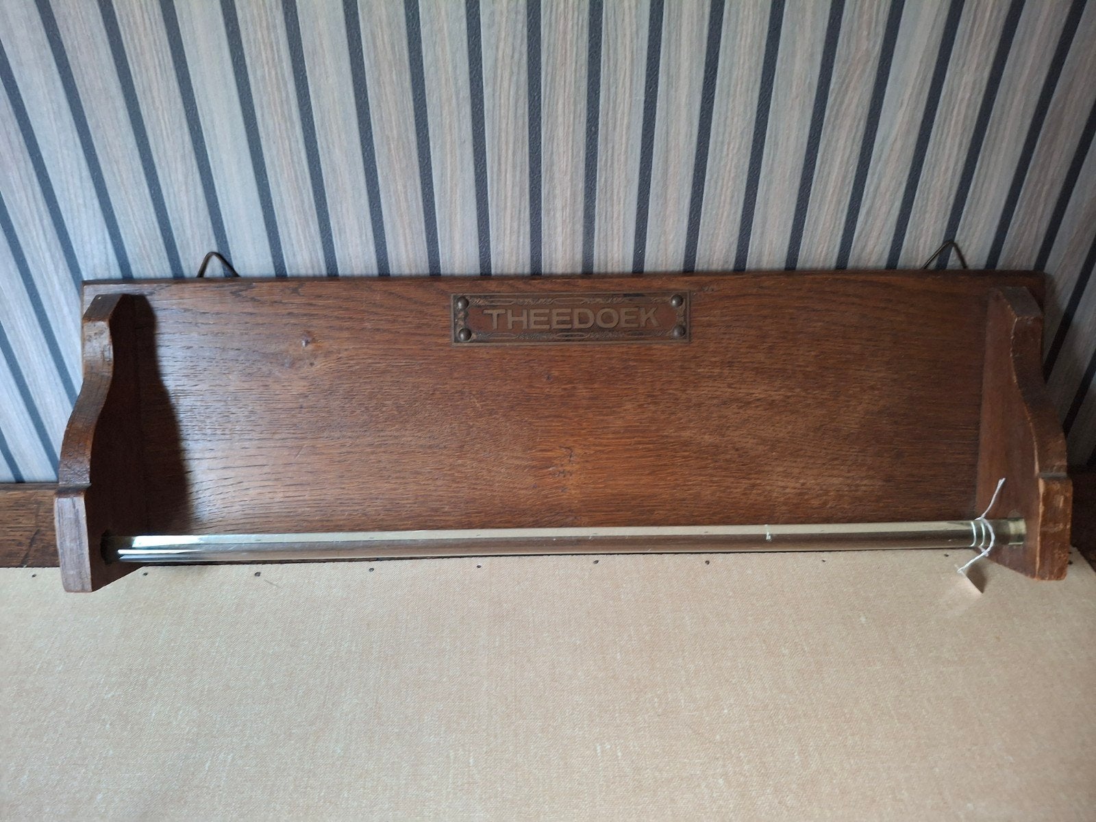 Houten theedoekenrek, Ophalen of Verzenden