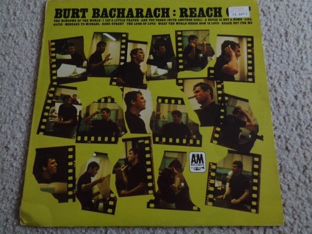 LP Burt Bacharach Reach out, LP, Ophalen of Verzenden, Zo goed als nieuw, 12 inch