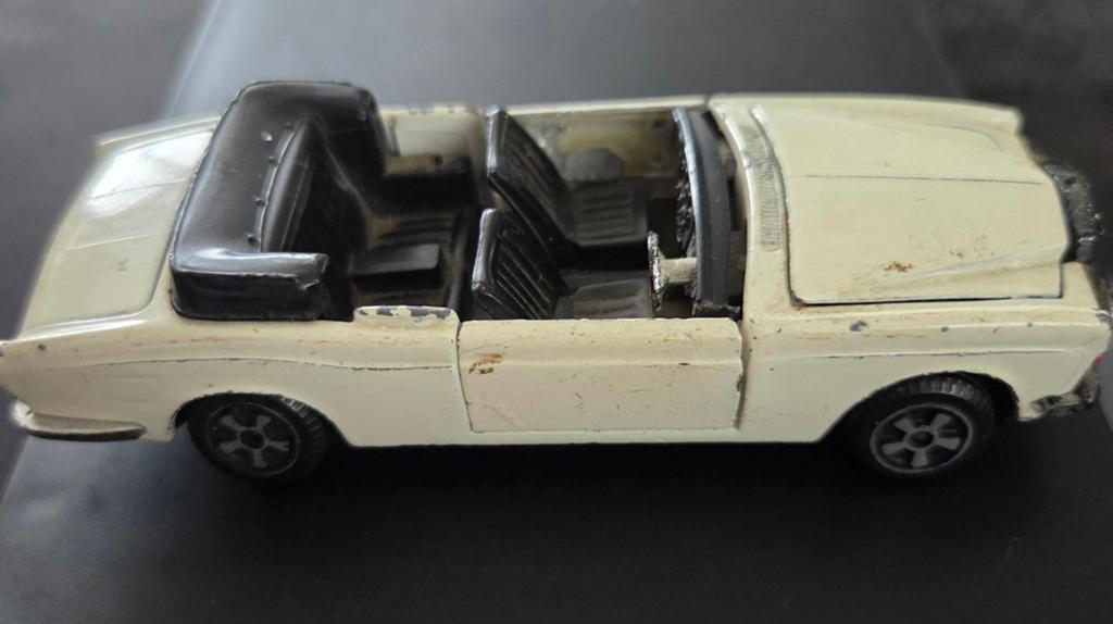 Politoys M nr. 593 Rolls-Royce Cabriolet 1:43 - Opknapper, Ophalen of Verzenden, Gebruikt, Auto