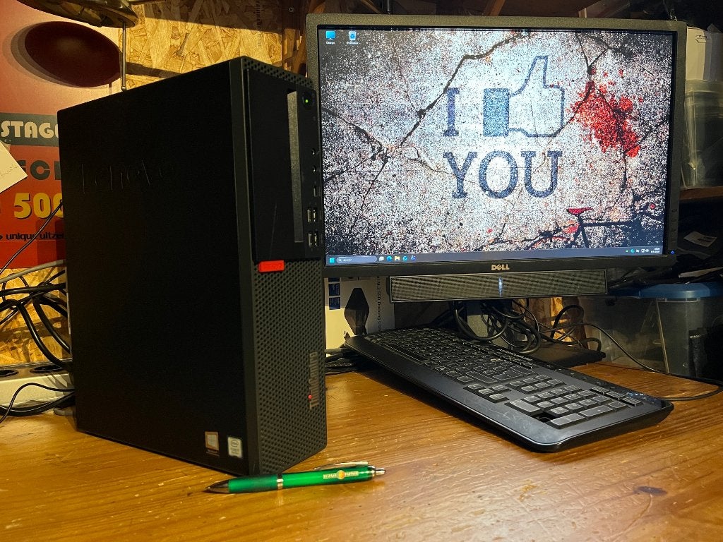 Lenovo ThinkCentre M720s Core i7-8700/16GB/256GB SSD/GT710, Ophalen, 256 GB, Refurbished, 3 tot 4 Ghz