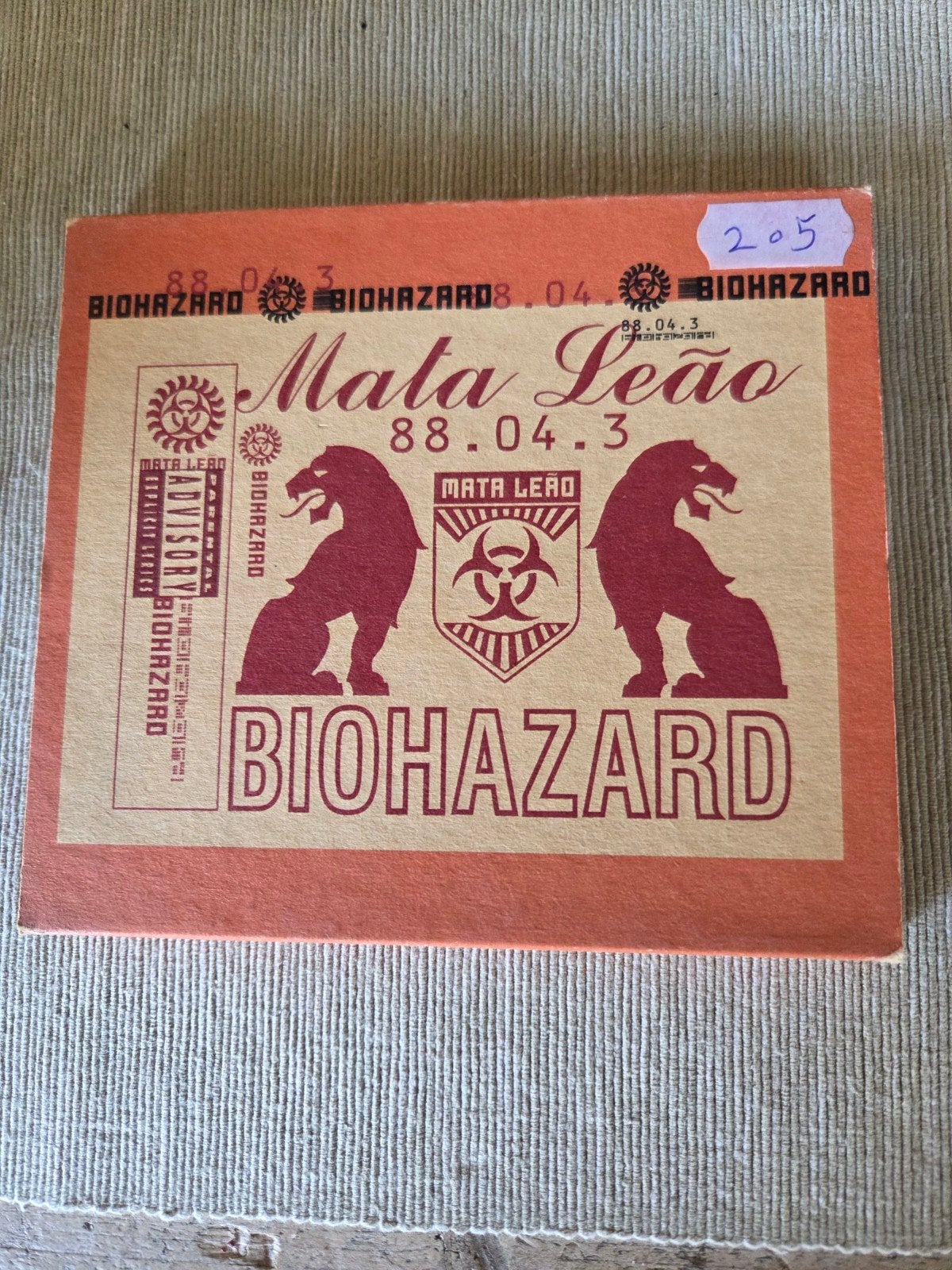Biohazard - Mata Leão CD (Hardcore/Metal), Ophalen of Verzenden, Gebruikt, Hardcore, Album
