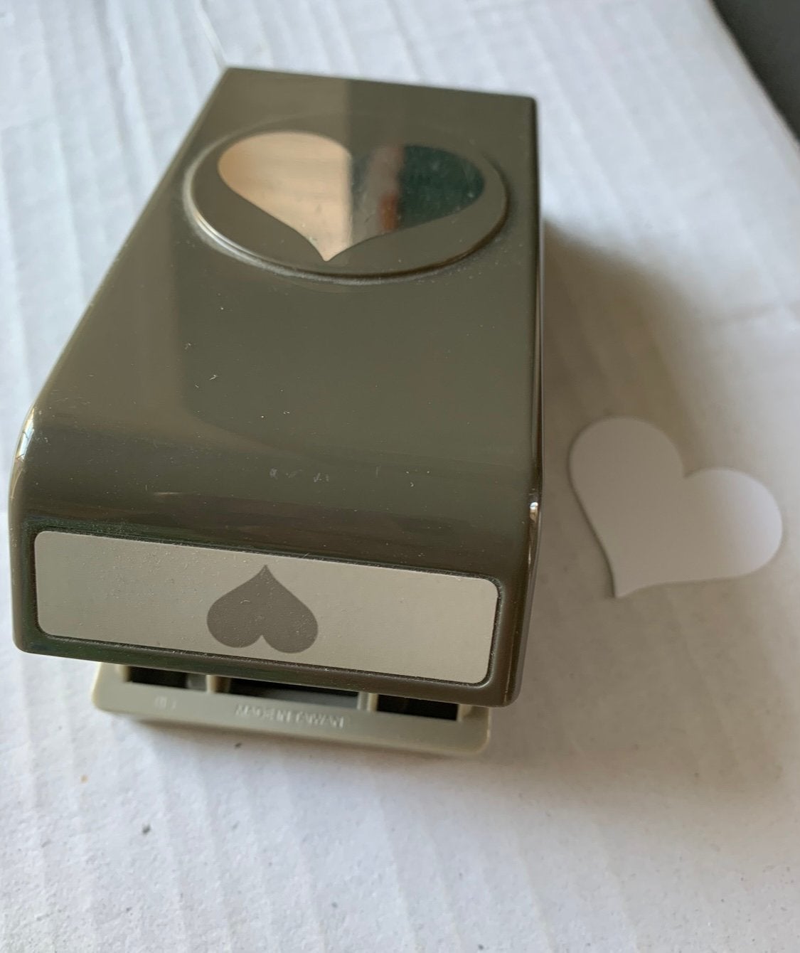 Stampin' Up! Hartjespons - Groot formaat, Gebruikt, Geschikt voor karton, Gereedschap of Toebehoren, Kunststof