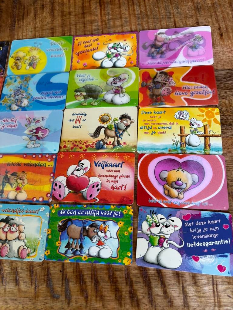 Diddl pasjes funcards nieuw staat kaarten, Ophalen of Verzenden, Zo goed als nieuw, Papier, Kaart of Schrift