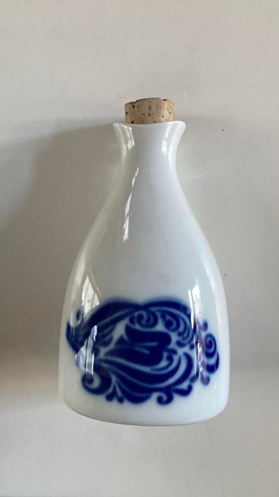 Vintage Porsgrund Norway Peanut ShakerJar Porcelain BlueBird, Verzenden