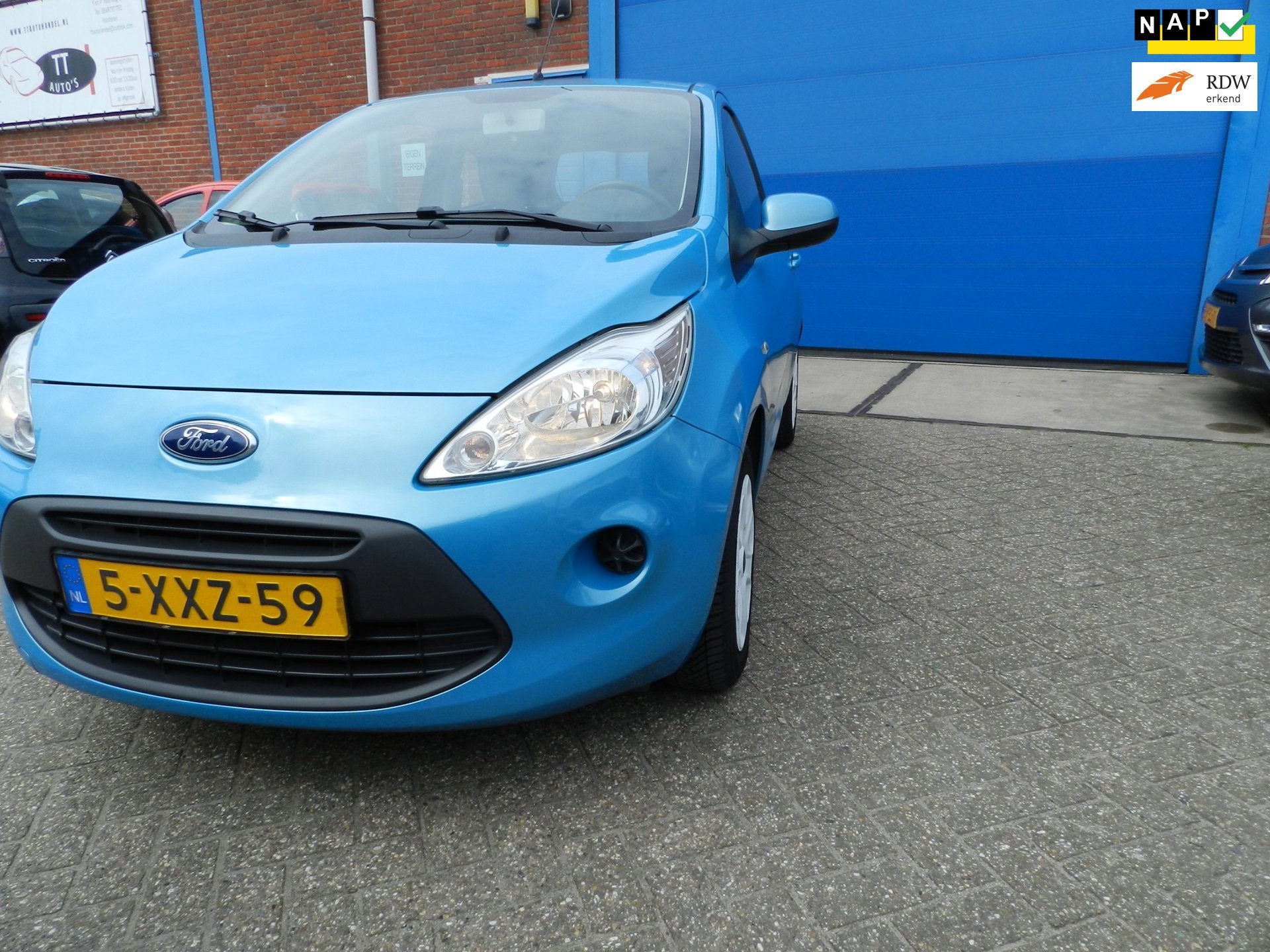 Ford Ka 1.2 Style start/stop, Auto's, Voorwielaandrijving, Stof, Gebruikt, 4 cilinders
