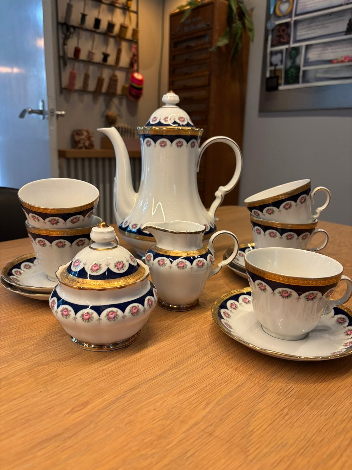 Heel mooi theeservies/koffieservies Winterling, Antiek en Kunst, Ophalen