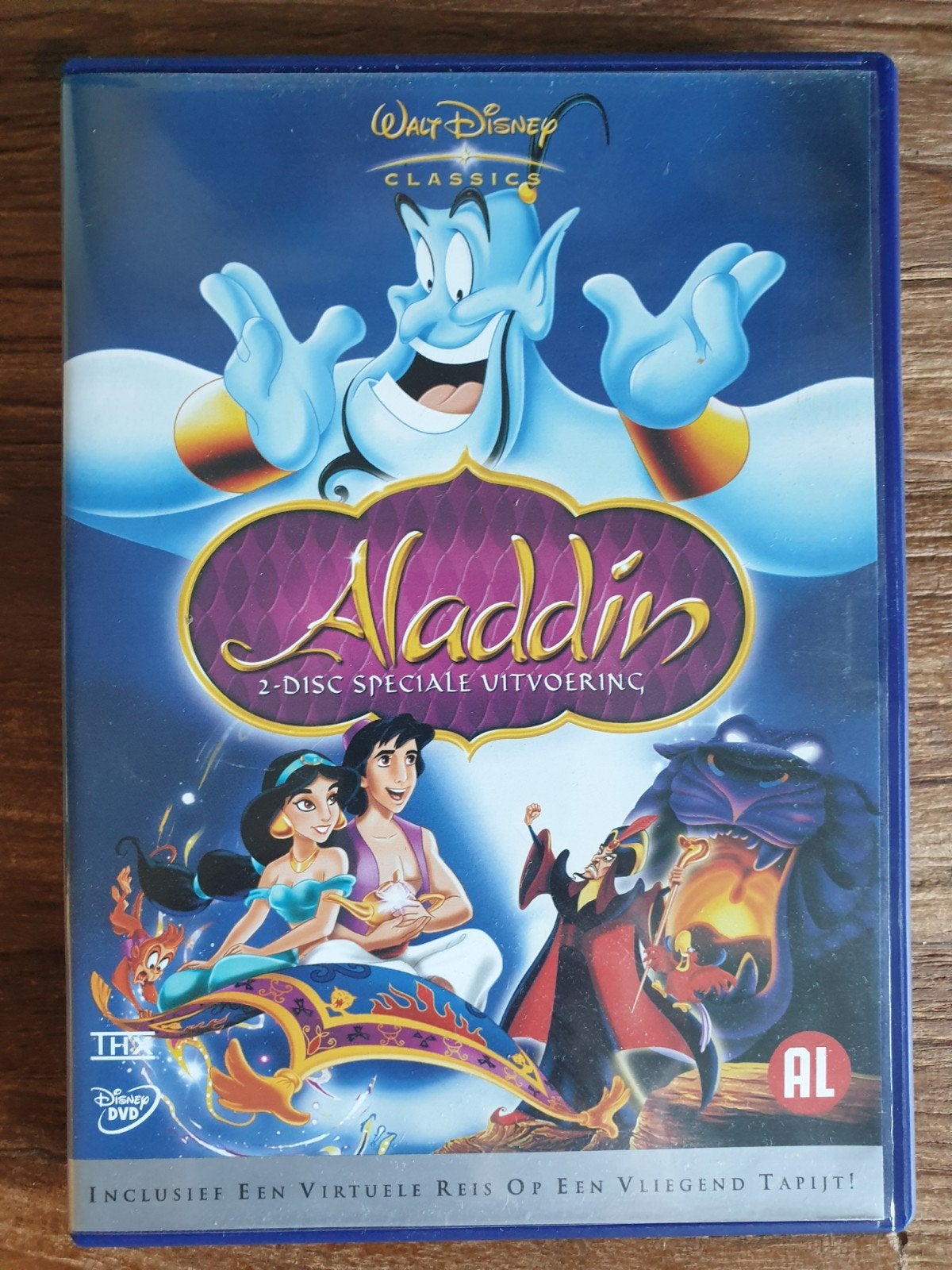 Aladdin 2-Disc Speciale Uitvoering Disney DVD, Alle leeftijden, Ophalen of Verzenden, Zo goed als nieuw, Amerikaans