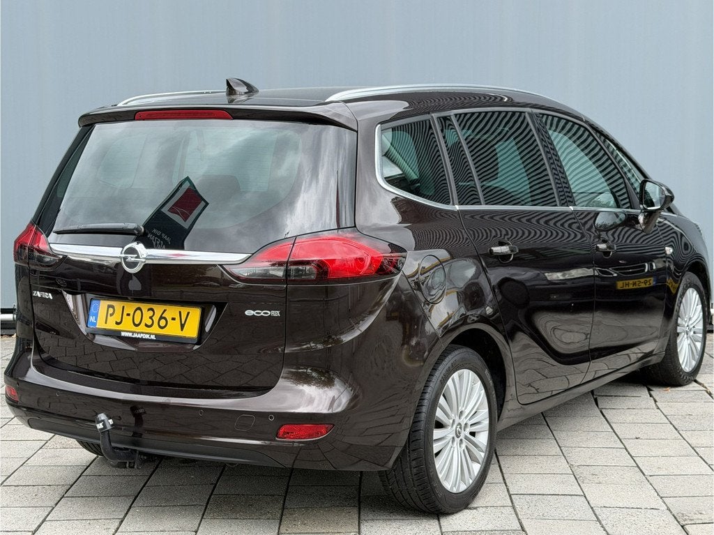 Opel Zafira BWJ 2017 | 1.4T 141PK Innovation 7p. | TREKHAAK, Auto's, Opel, Stof, Gebruikt, 4 cilinders, Bruin