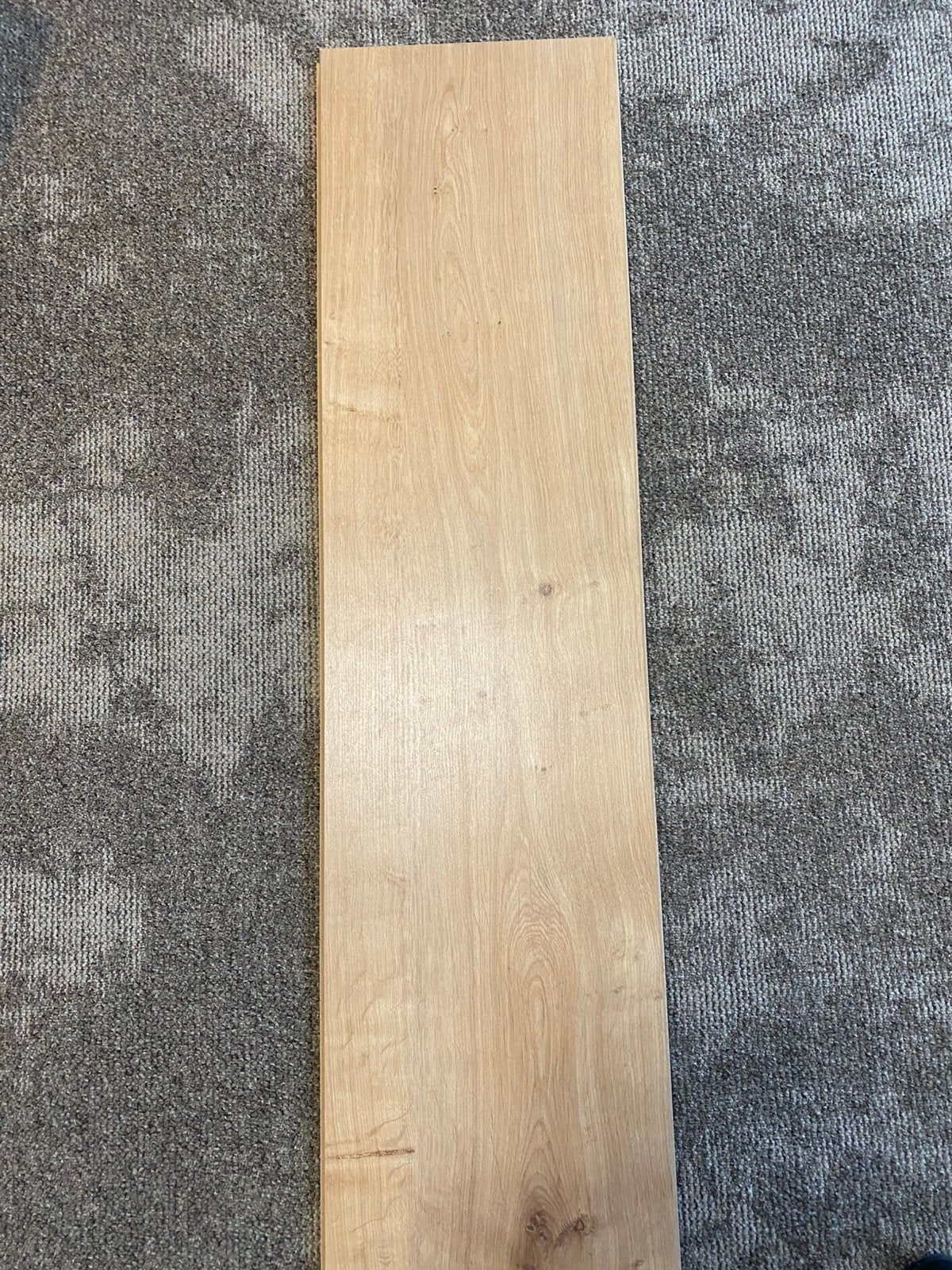 Laminaat brede plank, Ophalen, Gebruikt, Bruin, Laminaat