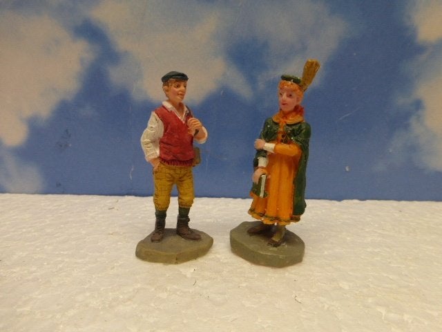 lemax school kids kerstdorp poppetjes figurines accessoires, Ophalen of Verzenden, Zo goed als nieuw