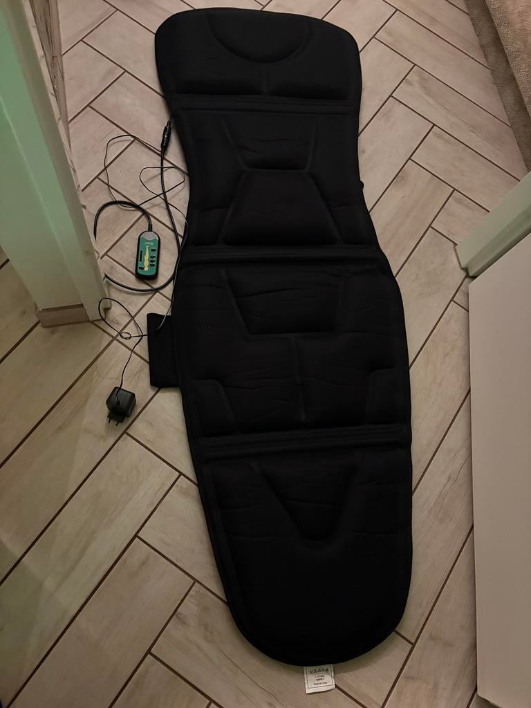 Massagemat met afstandsbediening, Ophalen of Verzenden, Zo goed als nieuw, Massagestoel of Kussen