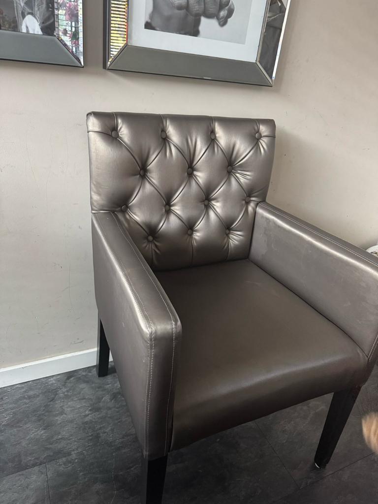 4 eetkamerstoelen, Huis en Inrichting, Banken | Sofa's en Chaises Longues, Ophalen, Gebruikt, Minder dan 150 cm