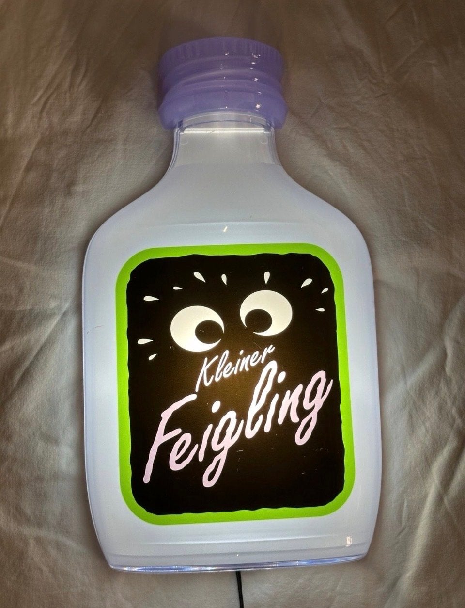 Kleiner Feigling wandlamp - Nieuw in doos, Ophalen of Verzenden, Nieuw, Lichtbak of (neon) lamp