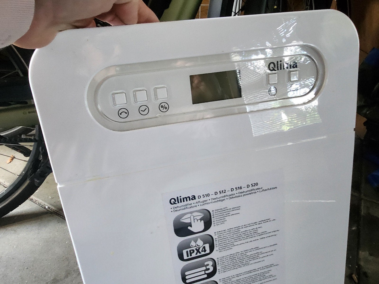 Qlima D 510 Luchtontvochtiger - Stil en Efficiënt, Ophalen of Verzenden