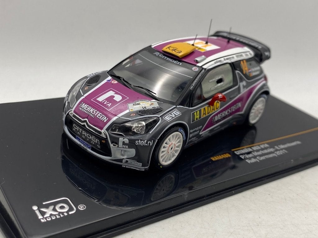 Citroen DS3 - P Merksteijn Duitsland 2011 Ixo miniatuur 1:43, Auto, Verzenden, SPEIDEL REPLICARS GmbH, Nieuw