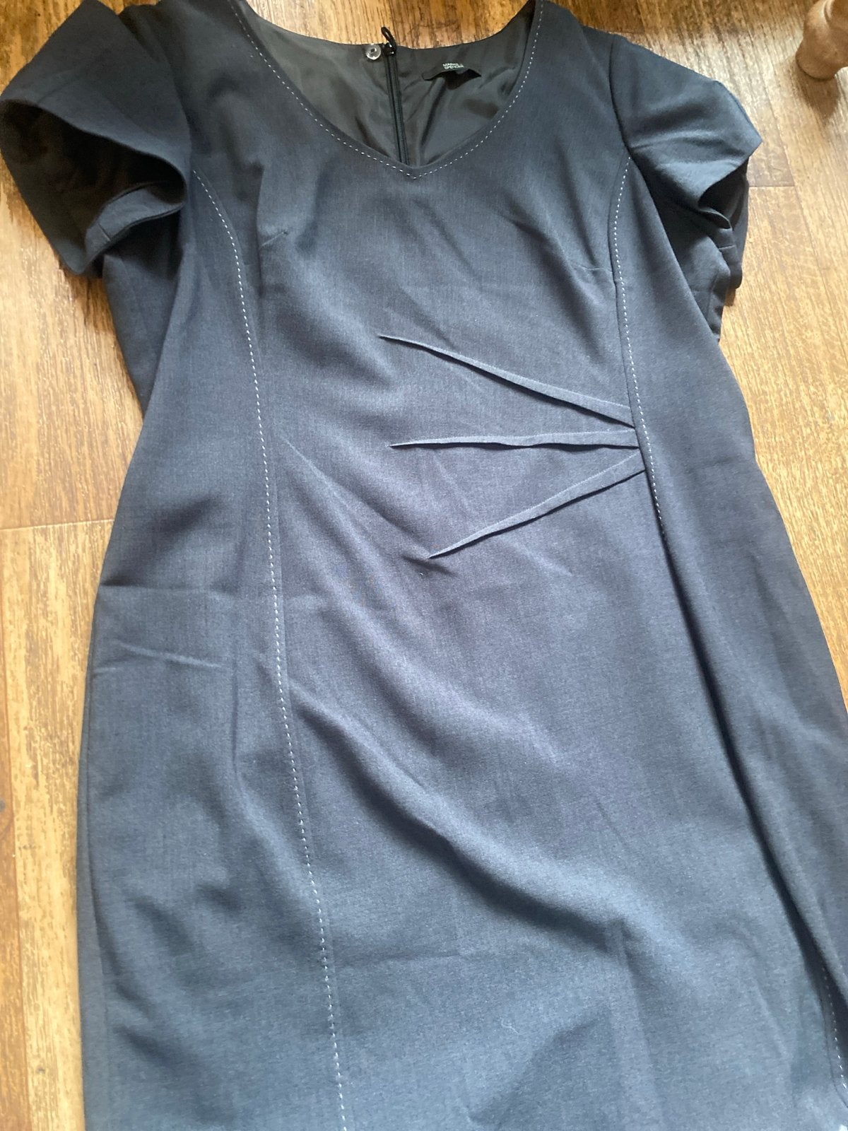 Marks & Spencer Zwarte Jurk Maat 46, Kleding | Dames, Ophalen of Verzenden, Zo goed als nieuw, Maat 46/48 (XL) of groter, Zwart