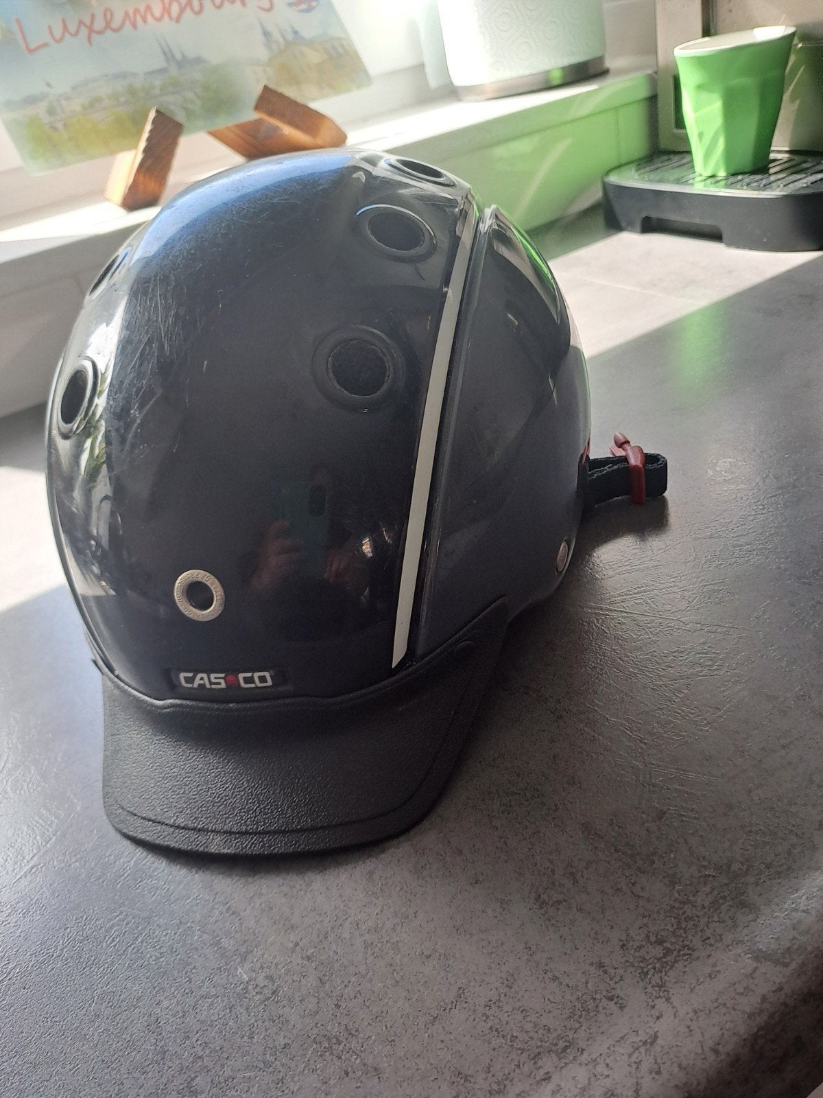 Paardrij cap, Dieren en Toebehoren, Paardrijkleding, Gebruikt, Kinderen, Ophalen of Verzenden, Rijhelm/cap