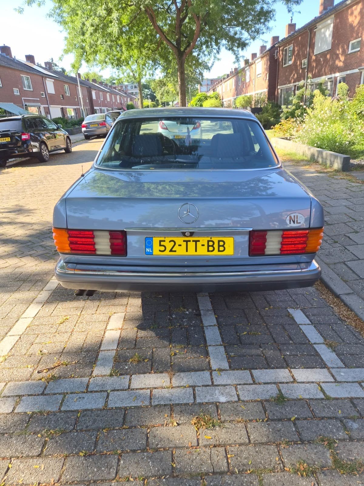 Mercedes-Benz S-Klasse 3.0 300 SE AUT K6 1988 Blauw, Auto's, Automaat, Achterwielaandrijving, 1573 kg, Particulier