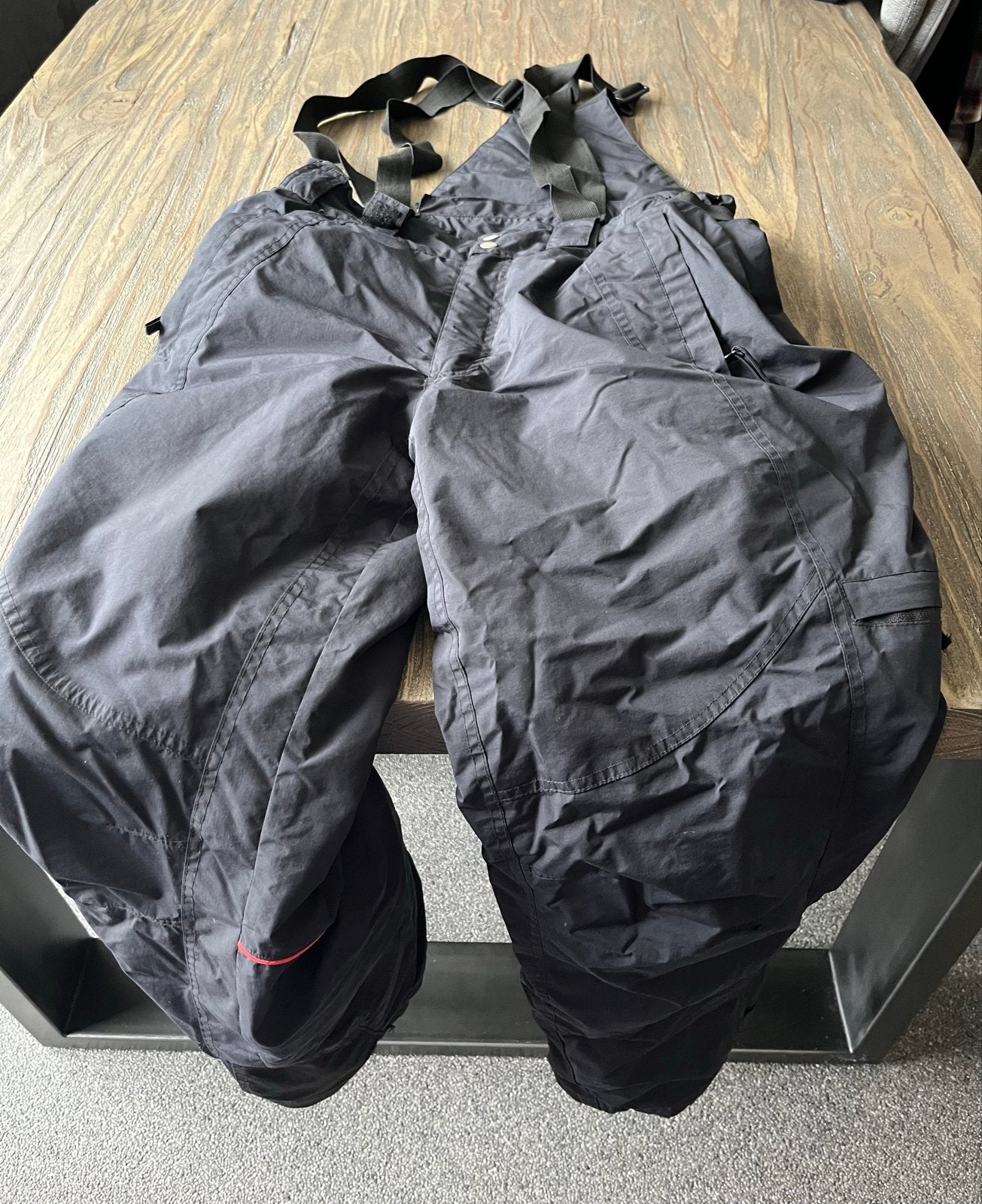 Shamp Skibroek Maat L - Zwart, Ophalen, Zo goed als nieuw, Maat 42/44 (L), Broek