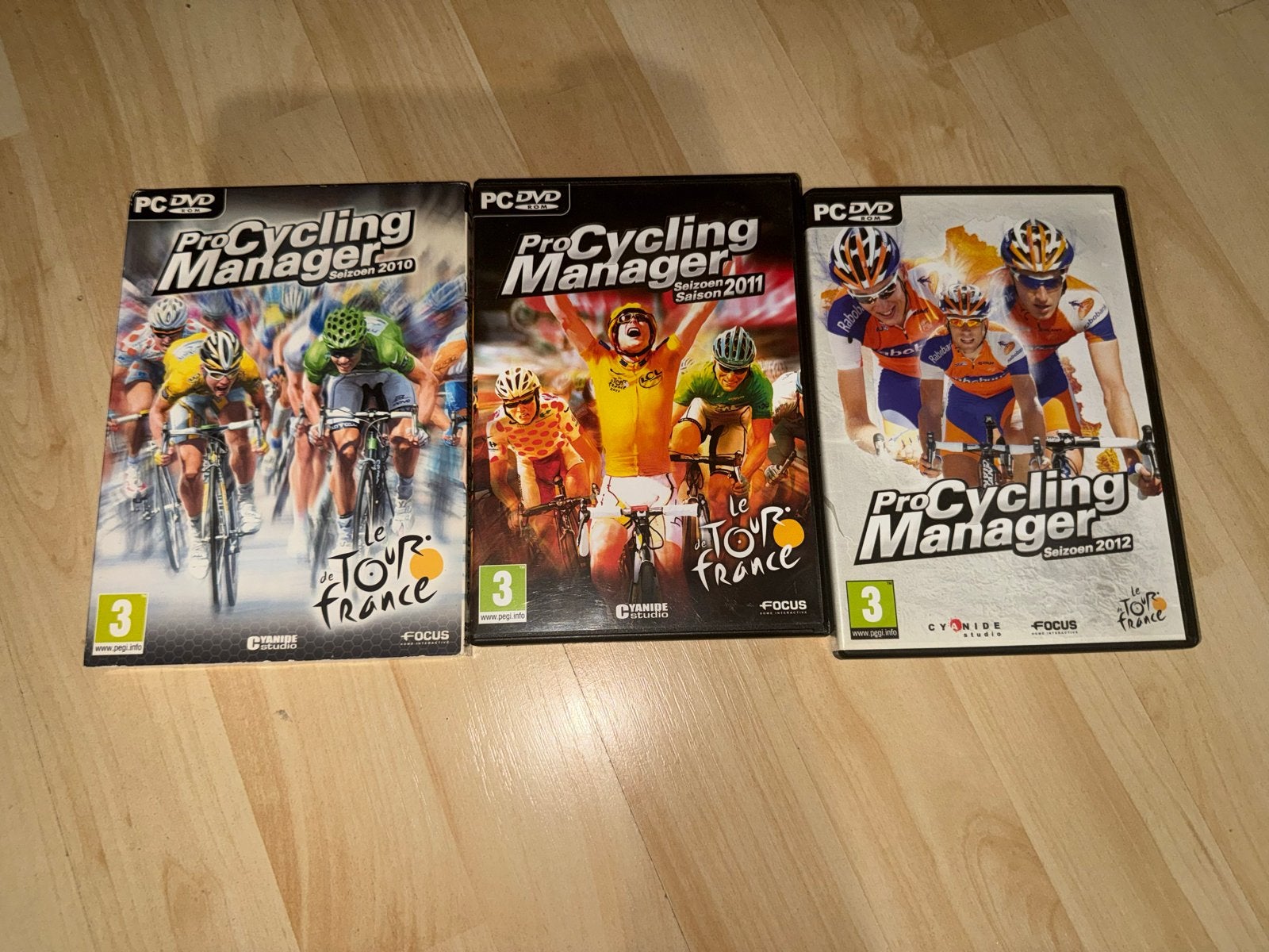 Pro Cycling Manager PC DVD-Rom - Seizoen 2010, 2011, 2012, Spelcomputers en Games, Games | Pc, Gebruikt, 1 speler, Ophalen of Verzenden