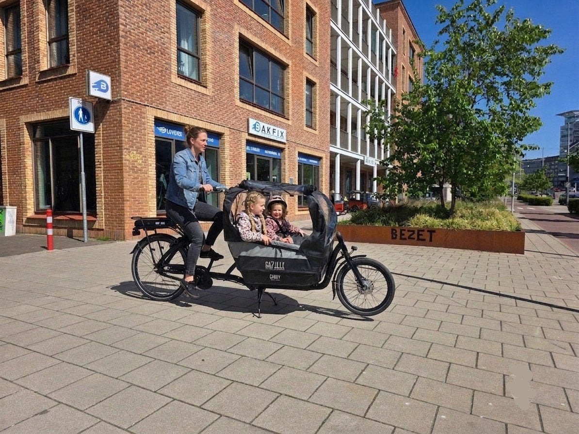 2dehands elektrische Gazelle Cabby bakfiets