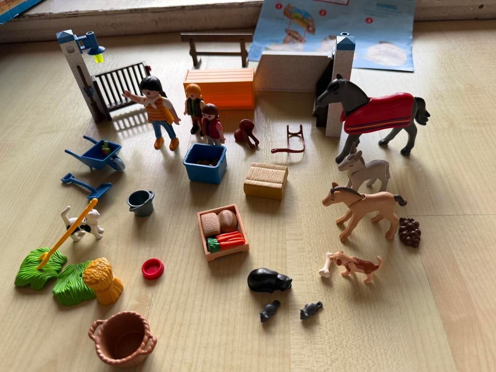 Playmobil 4159 Adventskalender paardenstal (zie foto), Ophalen of Verzenden