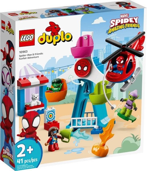 Lego Duplo Spider-Man And Friends Funfair Adventure nr 10963, Kinderen en Baby's, Speelgoed | Duplo en Lego, Lego, Lego, Overige thema's