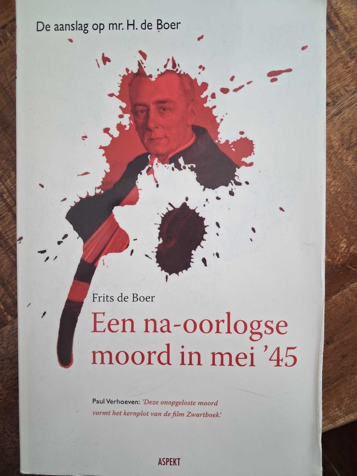 De aanslag op mr. H. de Boer - Een na-oorlogse moord, Verzenden, Zo goed als nieuw, Frits de Boer, Nederland