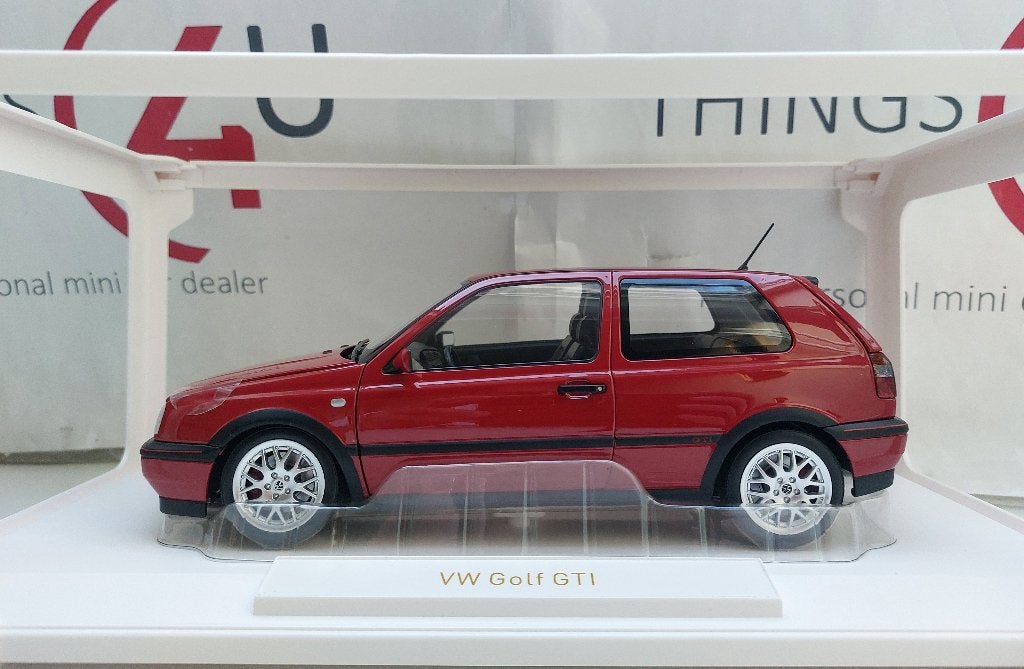 Norev 1:18 Volkswagen Golf GTI 1996 Flash Red nieuw in doos, Hobby en Vrije tijd, Modelauto's | 1:18, Ophalen of Verzenden, Nieuw