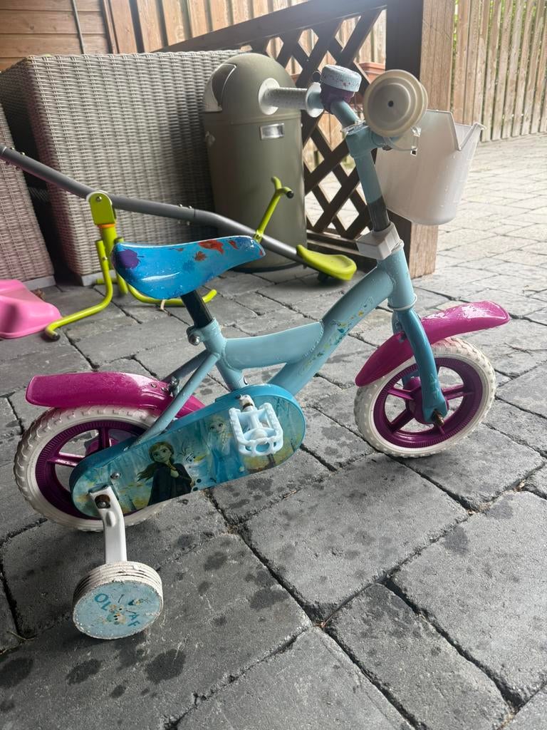 Frozen kinder fietsje, Fietsen en Brommers, Fietsen | Driewielers, Ophalen of Verzenden, Zo goed als nieuw