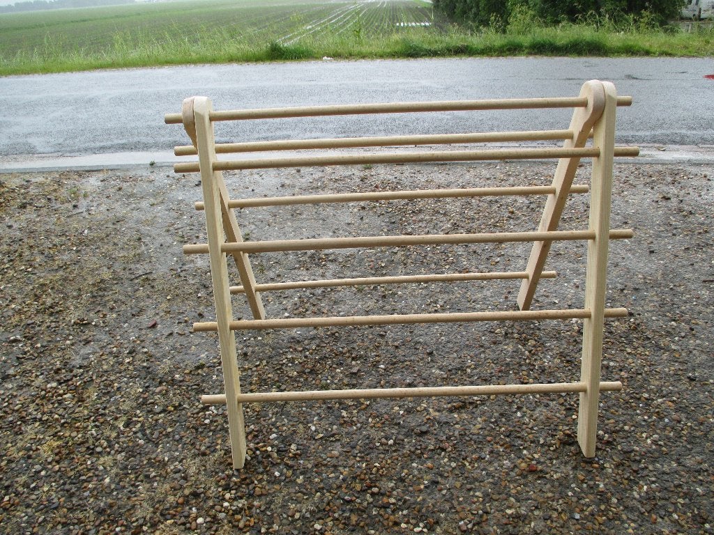 Klein Houten Wasrek - Droogrek - Linnenrek, Ophalen of Verzenden, Nieuw, Overige typen