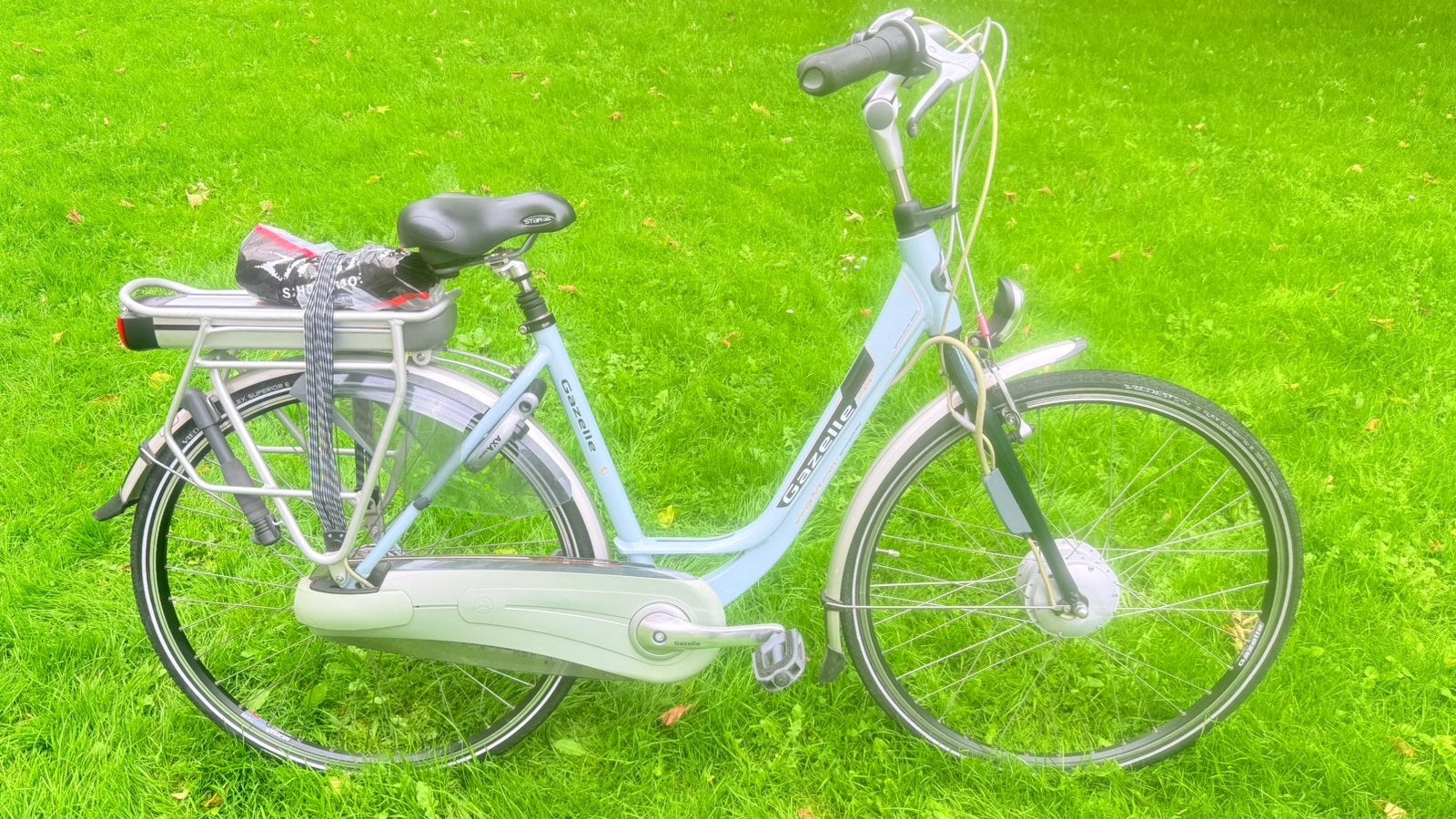 Nette goed werkende unisex damesfiets E-bike Gazelle 49cm N7, Ophalen, Gebruikt, Velgrem, Versnellingen