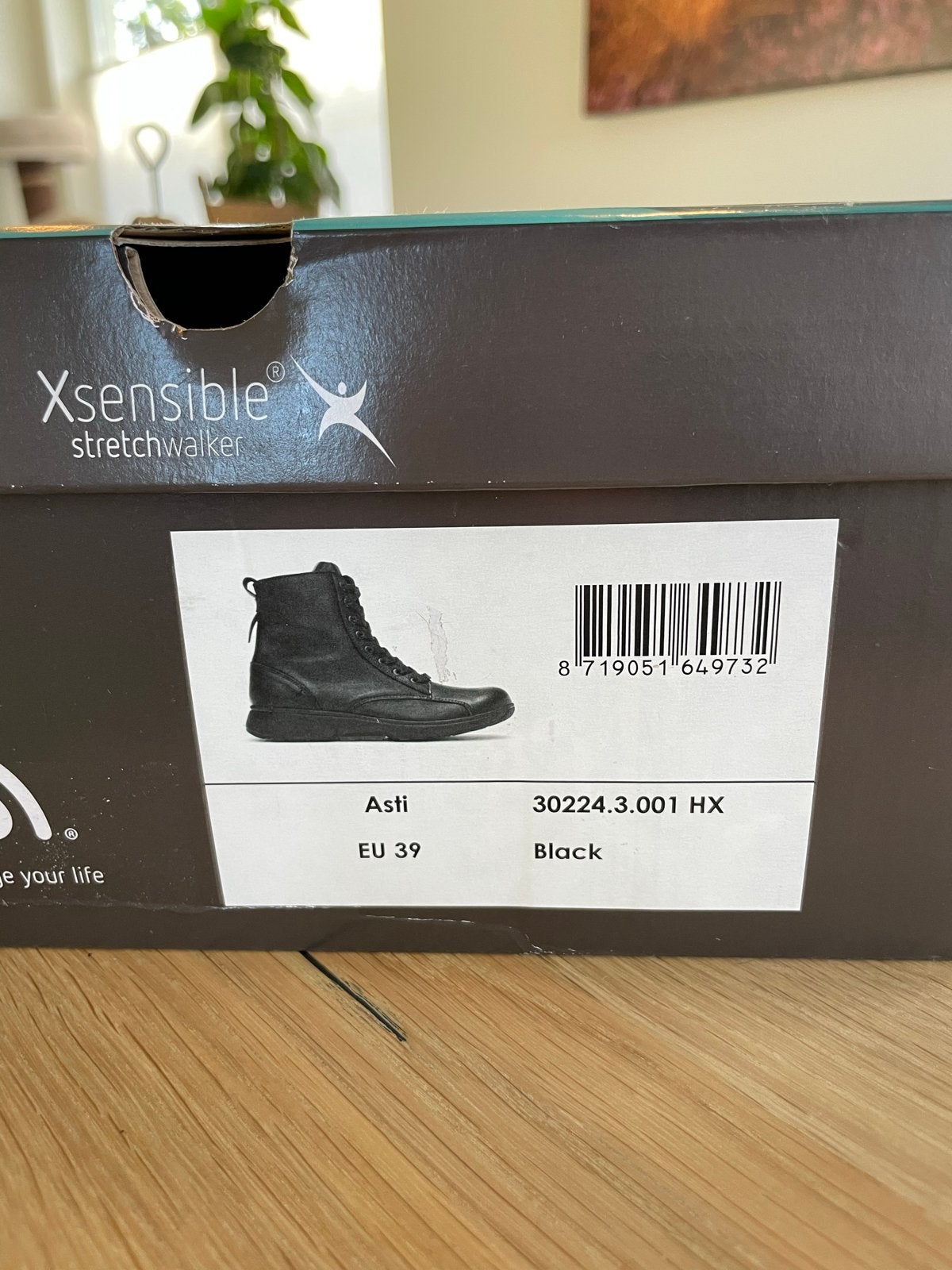 Xsensible Stretchwalker Asti Enkellaarzen Maat 39 Zwart, Kleding | Dames, Ophalen of Verzenden, Nieuw, Zwart, Lage of Enkellaarzen