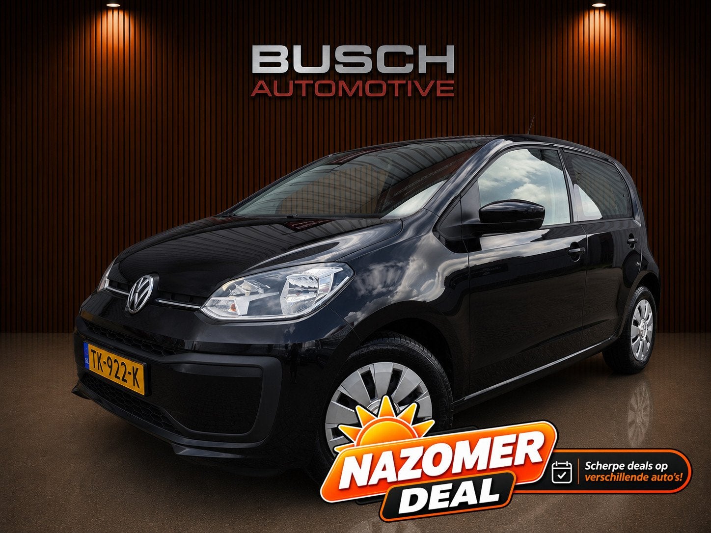 Volkswagen Up! 1.0 BMT move up! | VAN 2e EIG | NAP | 5 DEURS, Voorwielaandrijving, Stof, Gebruikt, Start-stop-systeem