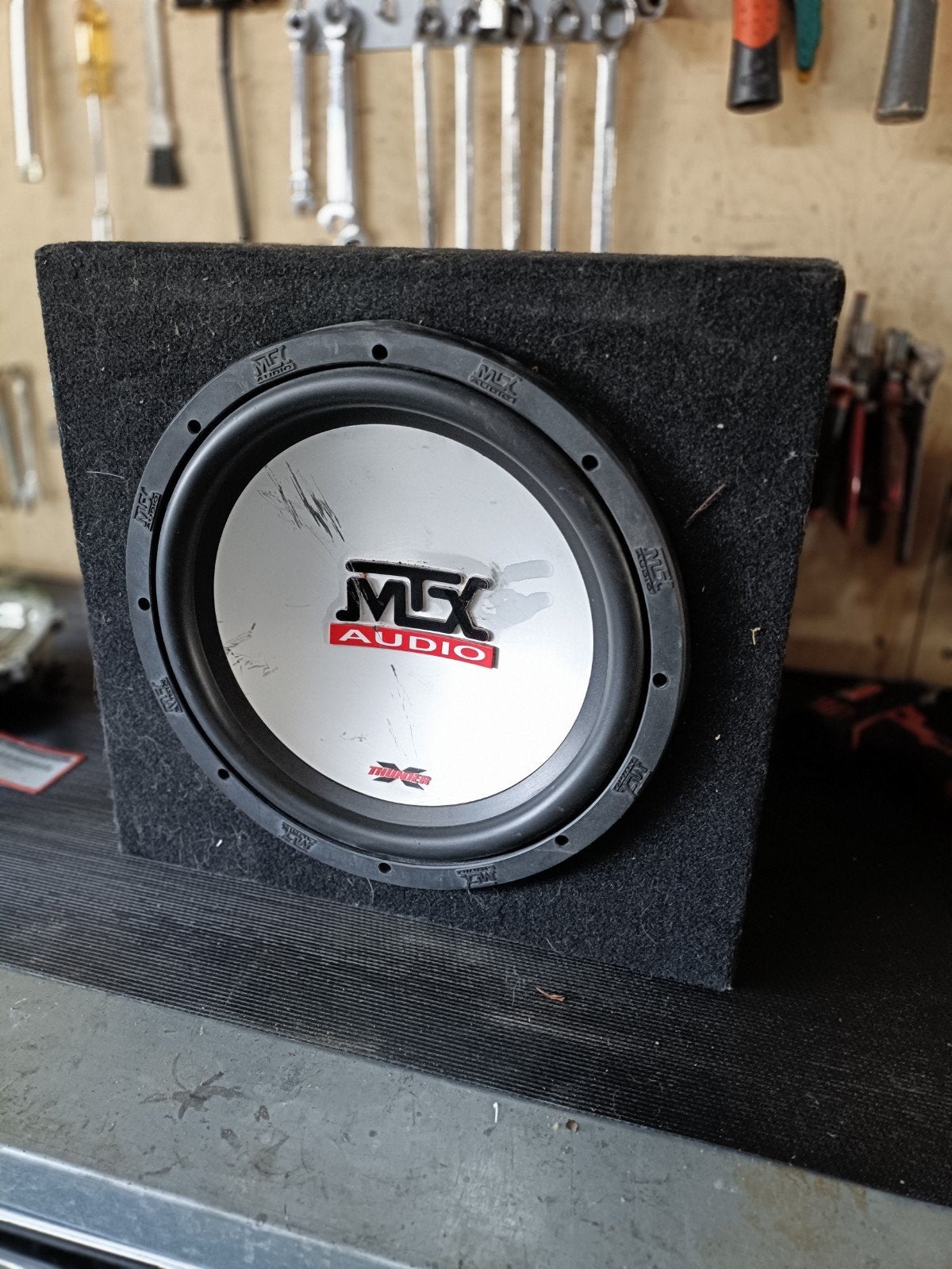 Mtx subwoofer 12 inch, Ophalen, Gebruikt