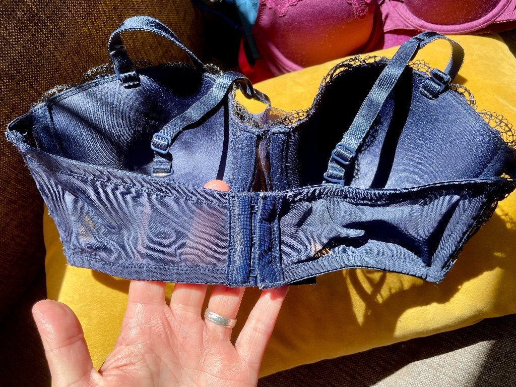 Hunkemöller BH 70B (zgan), Hunkemöller, Ophalen of Verzenden, Blauw, BH