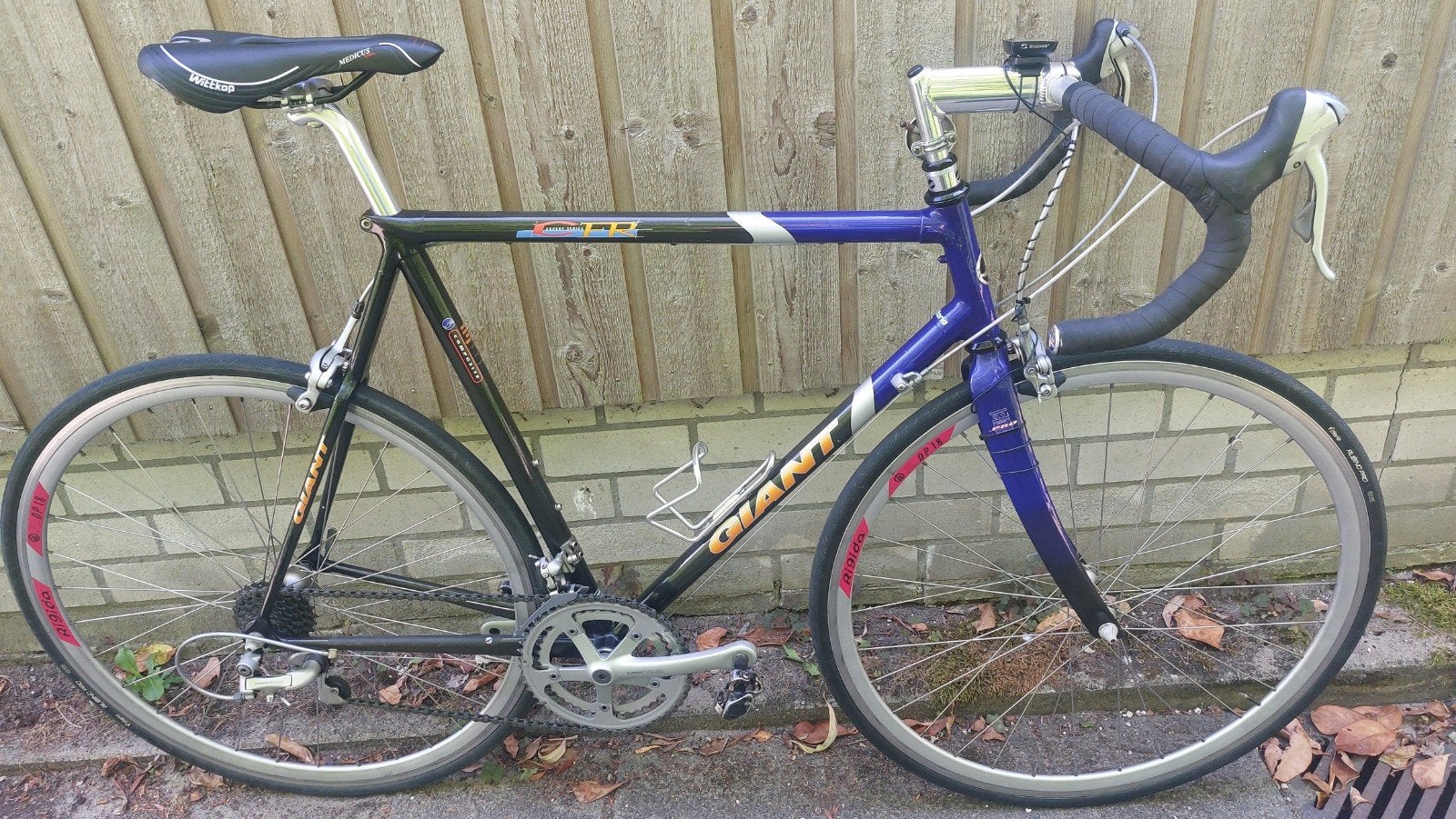 Giant CFR carbon/ aluminium racefiets .59 cm, Fietsen en Brommers, Fietsen | Racefietsen, Zo goed als nieuw, Giant, 15 tot 20 versnellingen