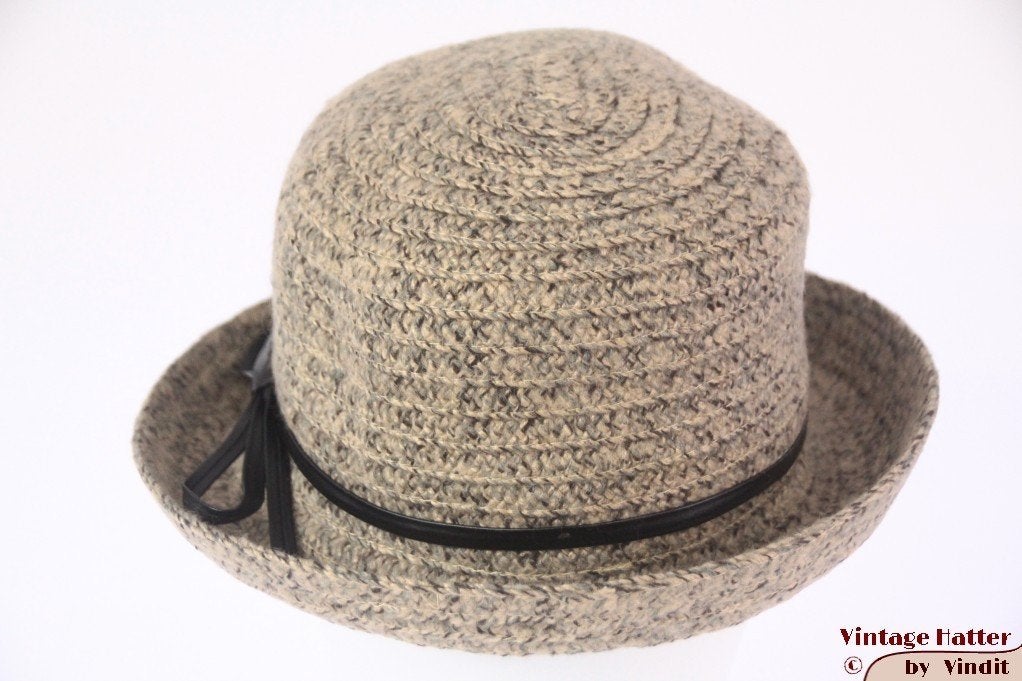 dameshoed Cloche dophoed Hawkins beige 57 of kleiner nieuw, Hoed, Hawkins, Nieuw, One size fits all