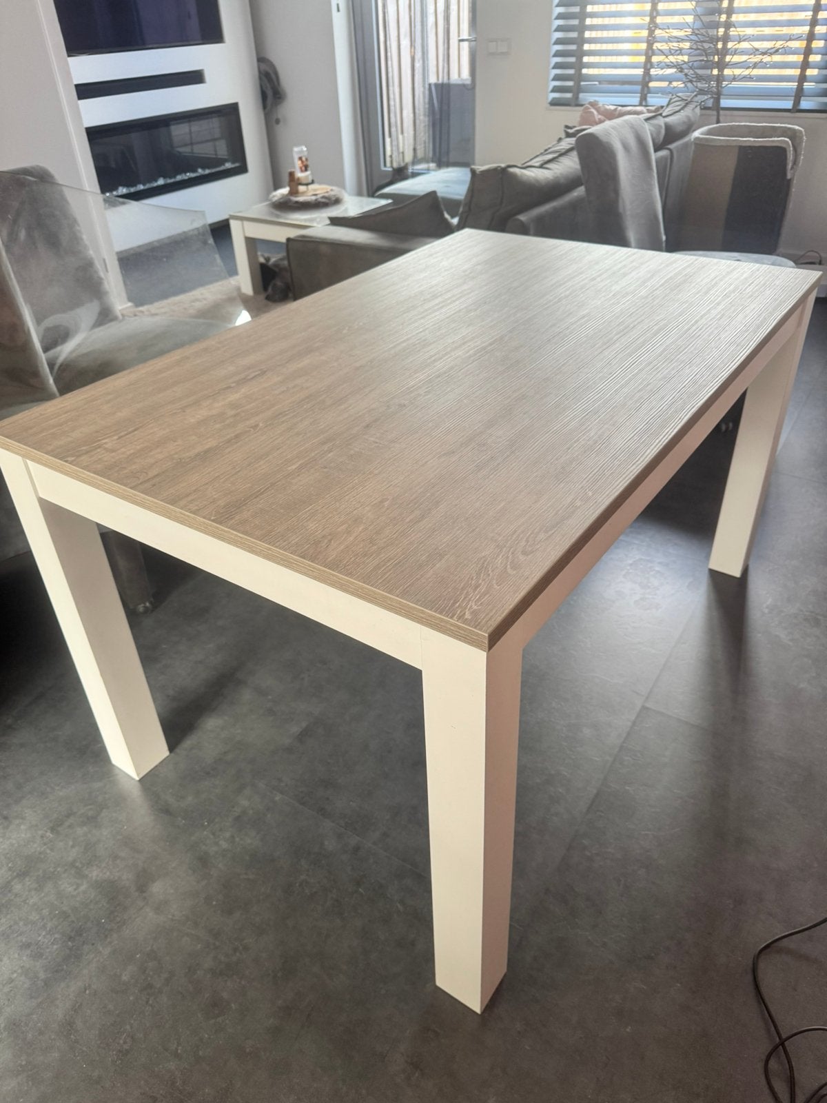Eettafel en salontafel, Ophalen, 200 cm of meer, 50 tot 100 cm, Zo goed als nieuw