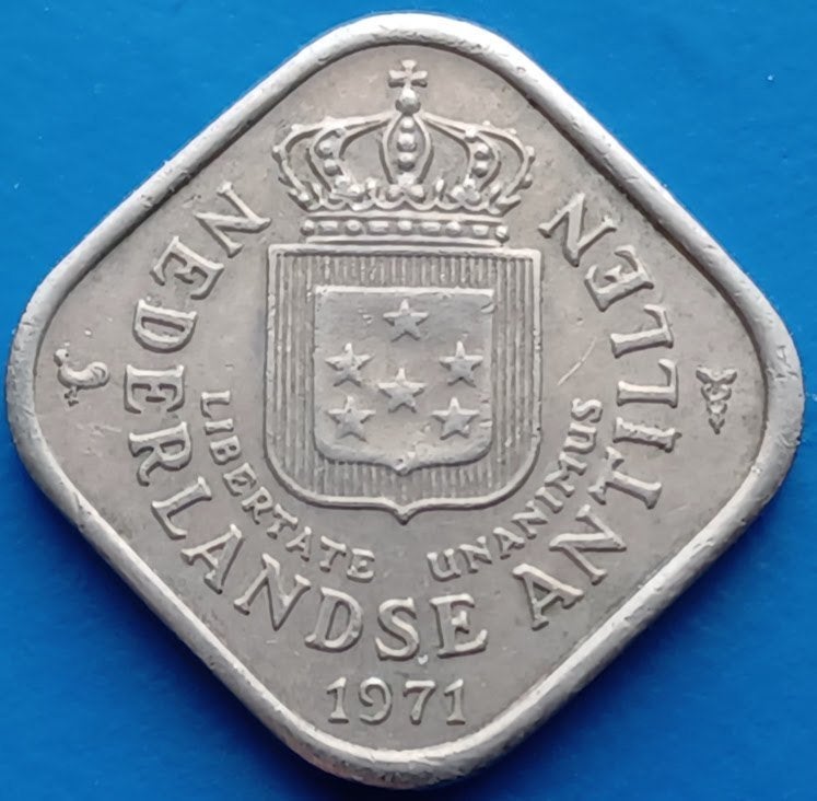 5 cent 1971 - Nederlandse Antillen, Ophalen of Verzenden, Koningin Juliana, 5 cent, Losse munt