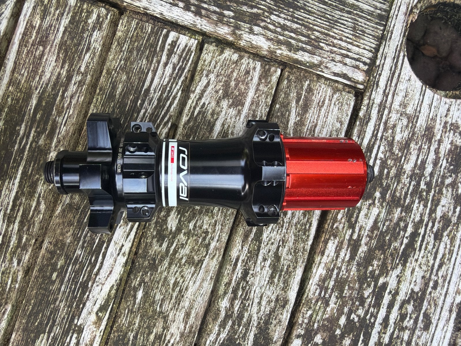 Roval DT Swiss Achternaaf 135mm 6 gaats, Wiel, Gebruikt, Ophalen of Verzenden, Aluminium