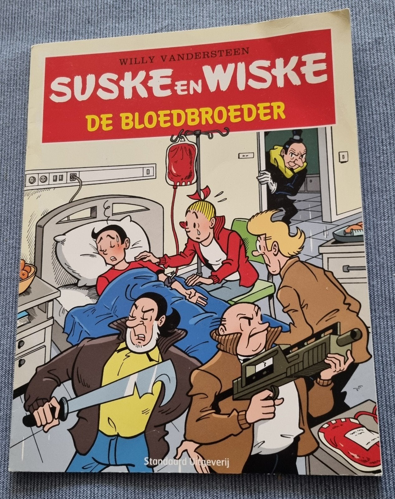 Suke en Wiske De Bloedbroeder speciale uitgave van Sanquin.t, Eén stripboek, Ophalen of Verzenden, Willy Vandersteen e.a.