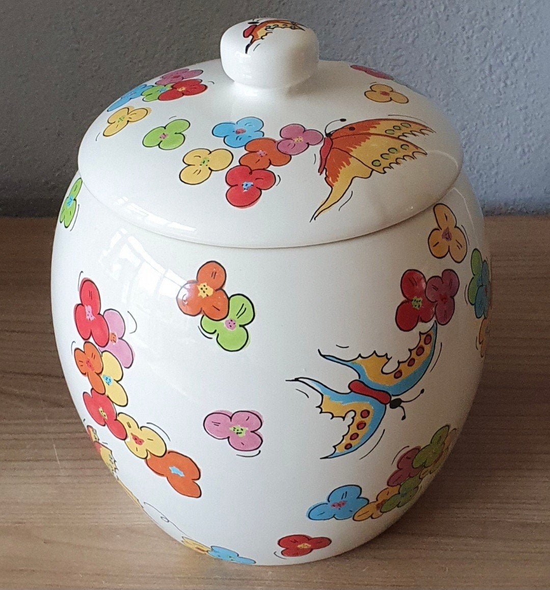 voorraadpot, Ophalen of Verzenden, Zo goed als nieuw, Aardewerk