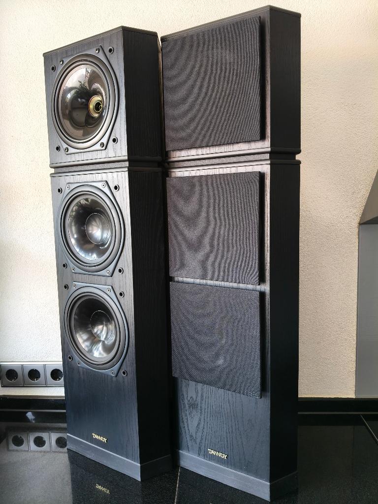 Tannoy 615 vloerspeakers [ FRAAIE SET 90’S VINTAGE! ], Audio, Tv en Foto, Luidsprekers, Zo goed als nieuw, 120 watt of meer, Front, Rear of Stereo speakers