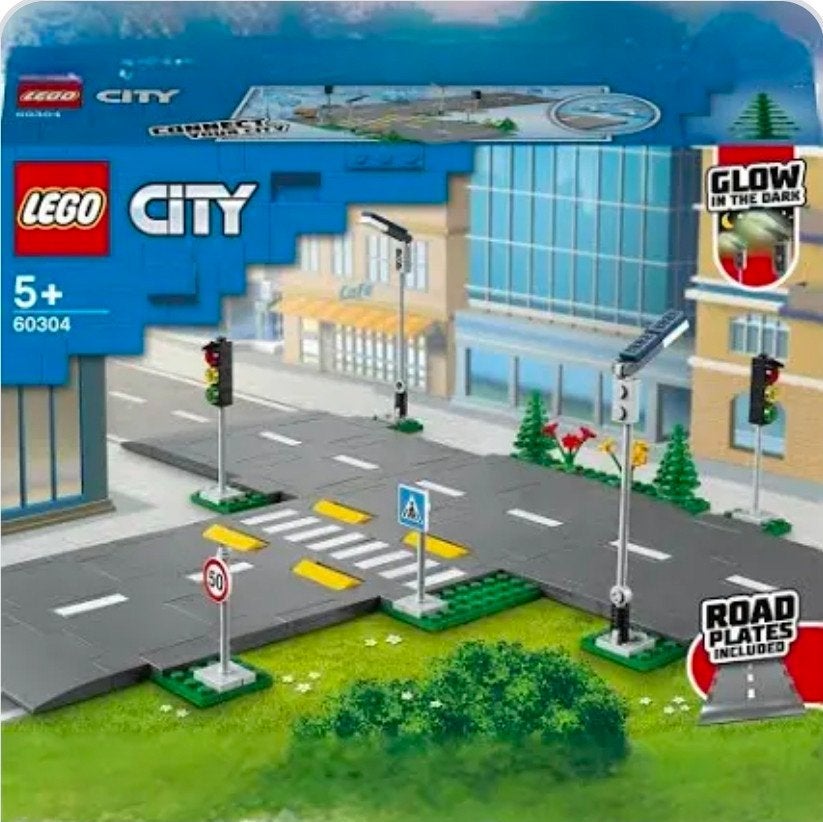 LEGO City Wegplaten 60304, Ophalen of Verzenden, Nieuw, Overige merken