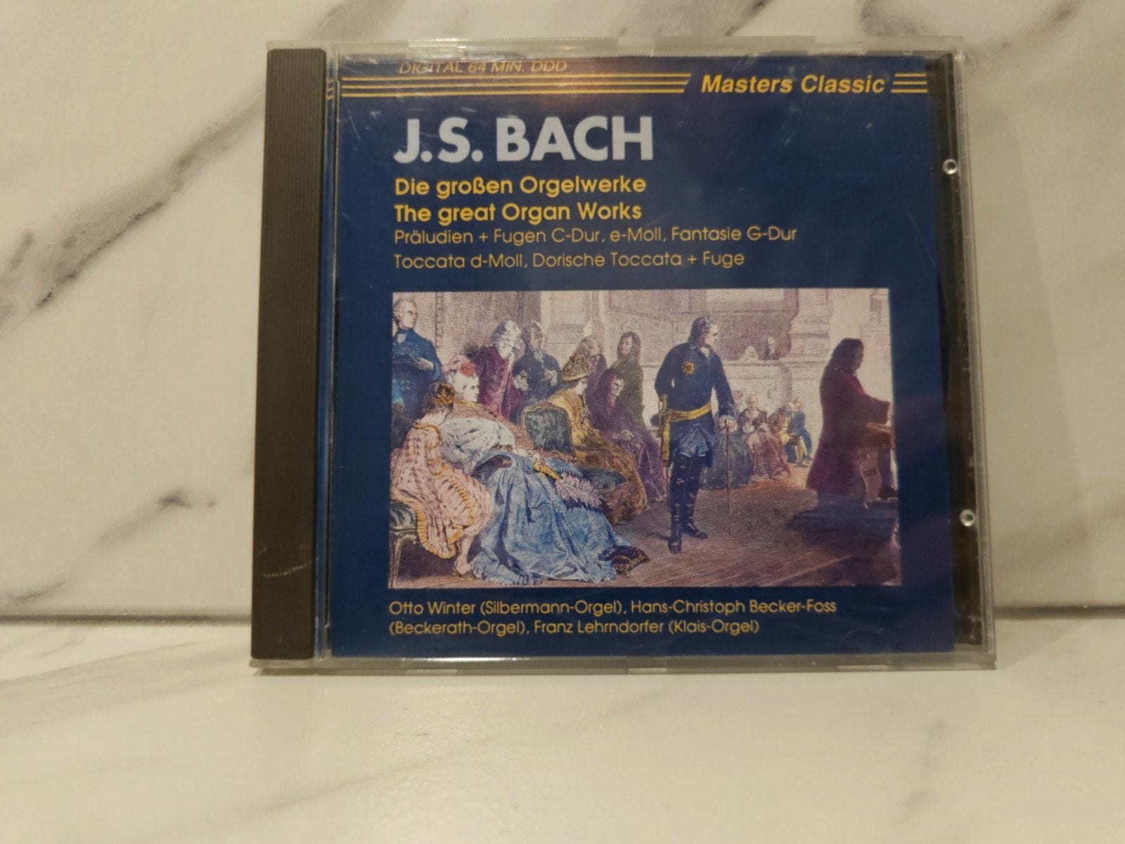 orgelcd J. S. Bach, Otto Winter, Hans-Christoph, Ophalen of Verzenden, Barok, Gebruikt, Overige typen