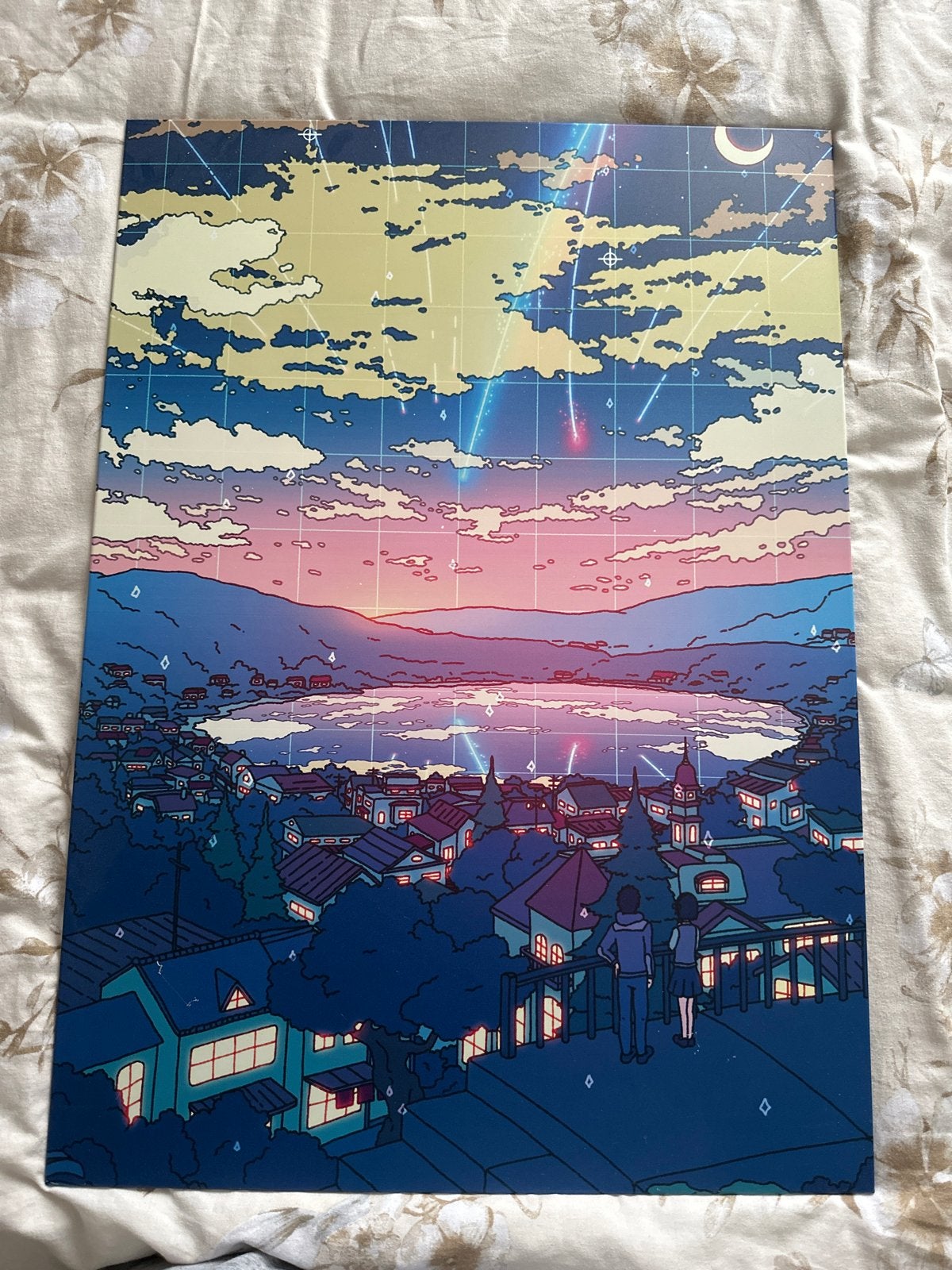 Displates: Your Name & Ron Burgundy (48x67 cm), Ophalen, 50 – 75, Minder dan 50 cm, Gebruikt