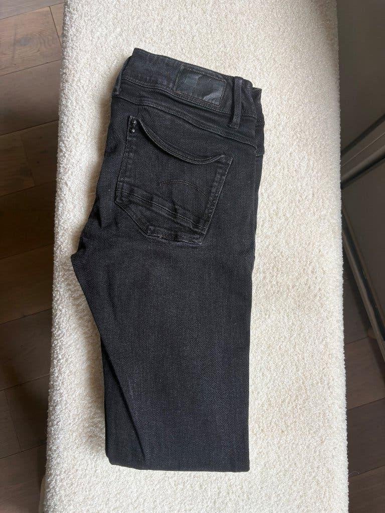 Gstar skinny jeans Lynn maat 29, Ophalen, Zwart, W28 - W29 (confectie 36), G-STAR RAW