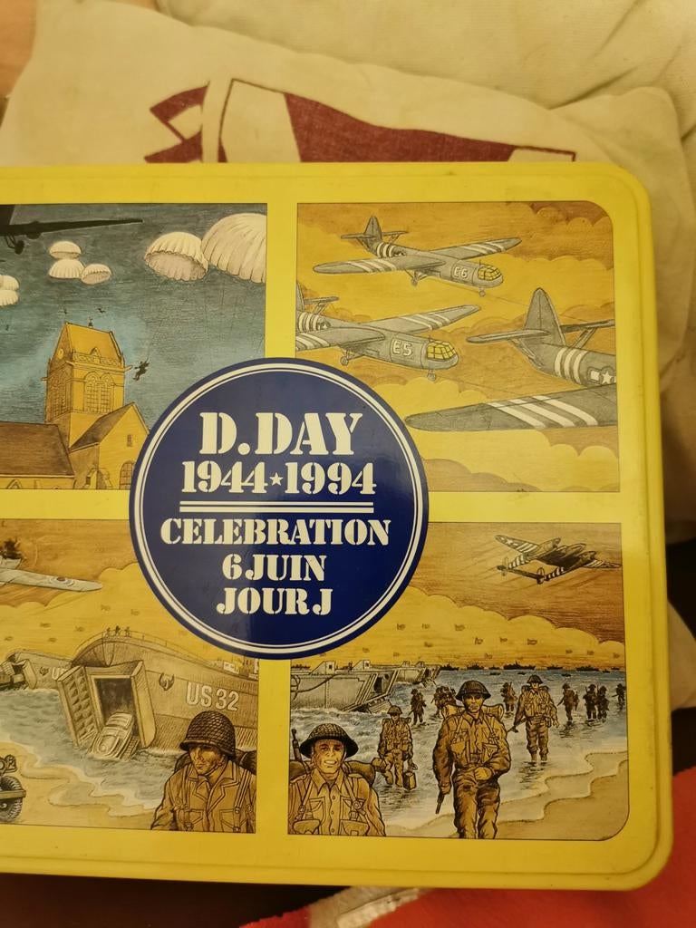 D-day blik, Verzamelen, Ophalen of Verzenden, Gebruikt